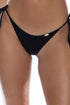 Luli Fama Wavy Baby Seamless Wavy Ruched Back Brazilian Tie Side Bottom